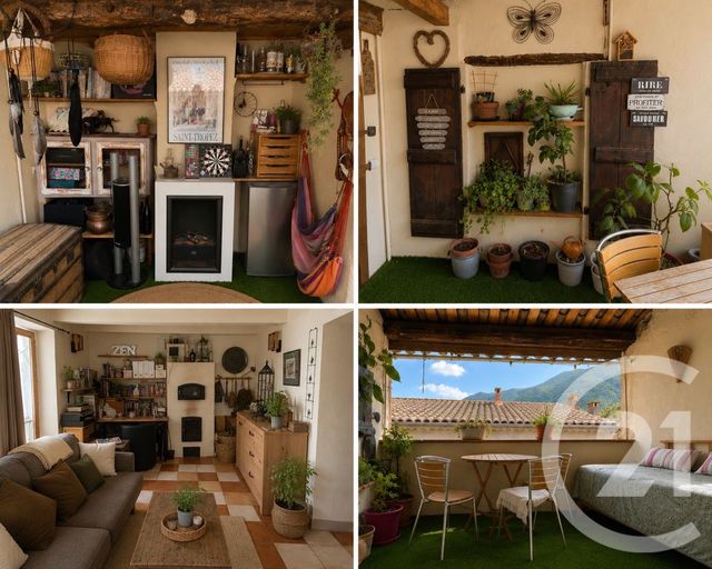 maison à vendre - 4 pièces - 103.0 m2 - ENTREVAUX - 04 - PROVENCE-ALPES-COTE-D-AZUR - Century 21 Grand Maison
